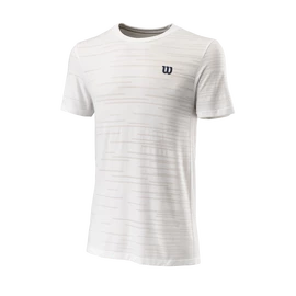 Herren T-Shirt Wilson Kaos Rapide Seamless Crew II China White