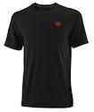 Herren T-Shirt Wilson Linear Crew Black/Pro Staff Red