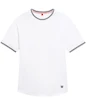Herren T-Shirt Wilson  M Court Performance Crew Bright White