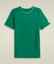 Herren T-Shirt Wilson  M Team Seamless Crew Courtside Green