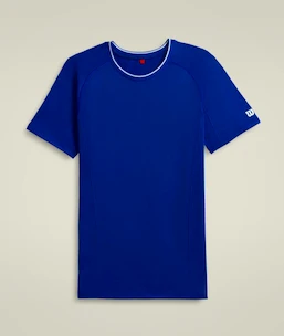 Herren T-Shirt Wilson  M Team Seamless Crew Royal Blue XXL
