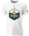 Herren T-Shirt Wilson Paris Tech White
