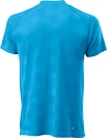Herren T-Shirt Wilson Power Seamless Henley Blue