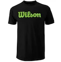 Herren T-Shirt Wilson Script Black