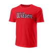 Herren T-Shirt Wilson  Script Eco Cotton Tee-Slimfit Red