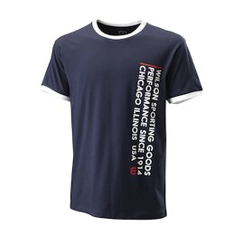 Herren T-Shirt Wilson Since 1914 Tee Peacoat
