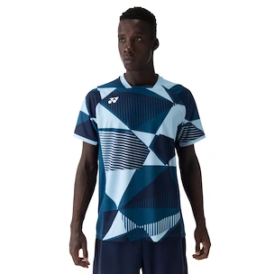Herren T-Shirt Yonex  Men's Crew Neck Shirt 10635 Ink Blue