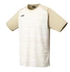 Herren T-Shirt Yonex  Men's Crew Neck Shirt YM0050 Ice Beige