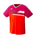 Herren T-Shirt Yonex  Mens Crew Neck Shirt YM0029 Reddish Rose