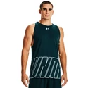 Herren Tank Top Under Armour BASELINE REVERSIBLE TANK blau