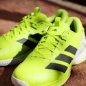 Herren Tennisschuhe adidas Adizero Ubersonic 5 Clay Lucid Lemon/Core Black