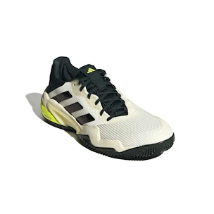 Herren Tennisschuhe adidas Barricade 13 Clay White  EUR 46