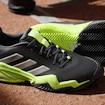 Herren Tennisschuhe adidas Barricade 13 M Clay Core Black/Lucid Lemon