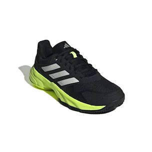 Herren Tennisschuhe adidas  Courtjam Control 3 Clay Carbon/Lucid Lemon