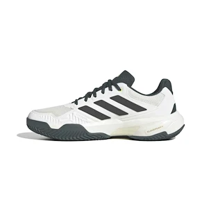 Herren Tennisschuhe adidas  CourtJam Control 3 Clay White/Core Black