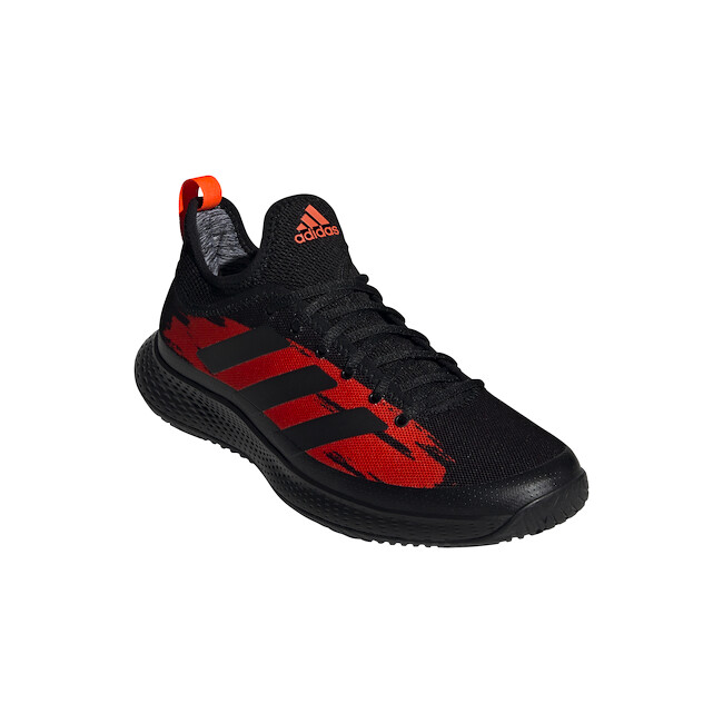 Herren-Tennisschuhe adidas Defiant Generation Schwarz/Rot