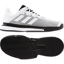 Herren Tennisschuhe adidas SoleMatch Bounce M White/Black