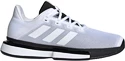 Herren Tennisschuhe adidas SoleMatch Bounce M White/Black