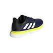 Herren Tennisschuhe adidas  SoleMatch Bounce Victory Blue/White/Acid Yellow