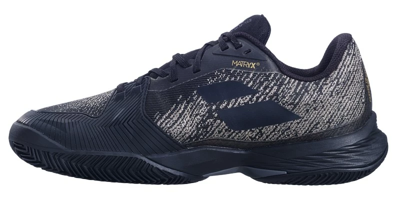 Herren Tennisschuhe Babolat Jet Mach 3 Clay Black Gold EUR 48