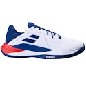 Herren Tennisschuhe Babolat Propulse Fury 3 Clay Men White/Estate Blue