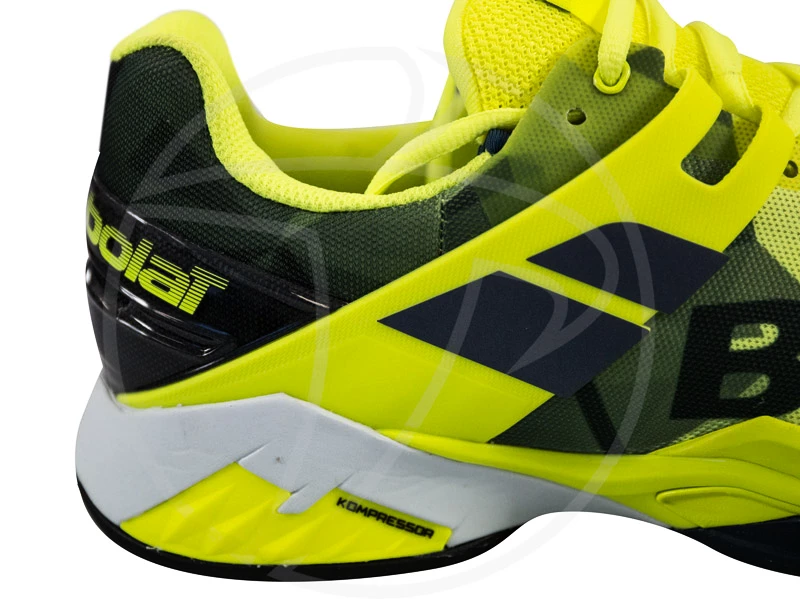 Herren Tennisschuhe Babolat Propulse Fury All Court Yellow Black