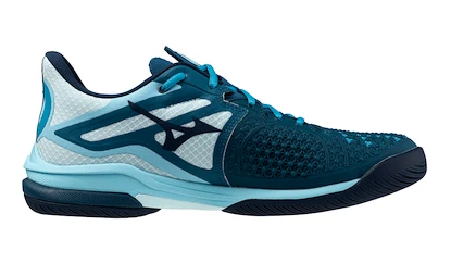 Herren Tennisschuhe Mizuno Wave Exceed TOUR 6 AC Moroccan Blue/White/Blue Topaz  EUR 42