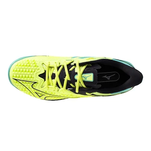 Herren Tennisschuhe Mizuno Wave Exceed Tour 6 CC Sunny Lime/Black/Atlantis  EUR 44