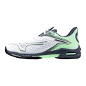 Herren Tennisschuhe Mizuno Wave Exceed Tour 6 CC White/India Ink/Neo Mint  EUR 43