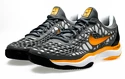 Herren Tennisschuhe Nike Zoom Cage 3 Clay Grey Orange - UK 7.0