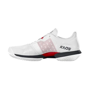 Herren Tennisschuhe Wilson Kaos Swift Clay White/Red