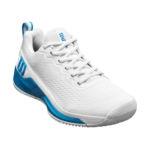Herren Tennisschuhe Wilson Rush Pro 4.5 White/Atomic Blue  EUR 49 1/3