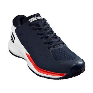 Herren Tennisschuhe Wilson Rush Pro Ace Clay Navy Blazer  EUR 42 2/3