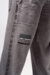 Herren Trainingshose Nebbia  Washed-off Gym Sweatpants NO SHORTCUTS 372 Light Grey