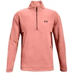 Herren Under Armour Recover Fleece 1/4 Zip Sweatshirt rosa