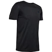 Herren Under Armour Rush Seamless Fitted SS Schwarzes T-Shirt