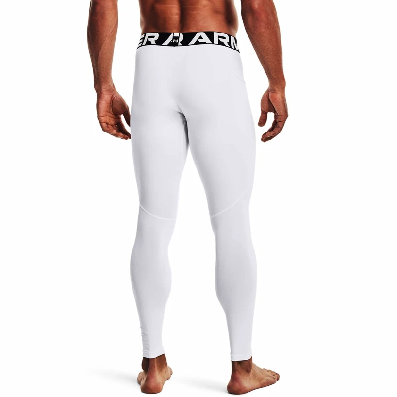 Herren Unterhose Under Armour ColdGear Armour Leggings White Sportega