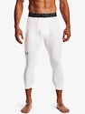 Herren Unterhose Under Armour HeatGear 3/4 Legging-WHT XXL