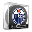 Hockey-Puck Inglasco Inc.  Coasters Cube Edmonton Oilers