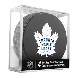 Hockey-Puck Inglasco Inc. Coasters Cube Toronto Maple Leafs