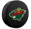 Hockey-Puck Inglasco Inc.  Logo Blister Minnesota Wild