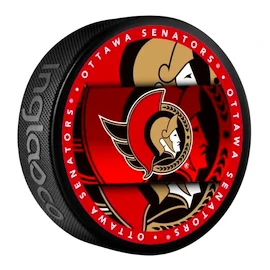 Hockey-Puck Inglasco Inc. Medallion Blister Ottawa Senators