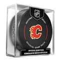 Hockey-Puck Inglasco Inc.  Official Game Puck Calgary Flames