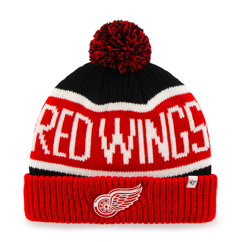 Wintermützen Detroit Red Wings