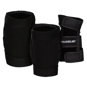 Inline Kinderschützer Powerslide  Basic Set Black XS