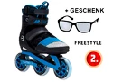 Inliner K2 TRIO 100 Black Blue + GESCHENK