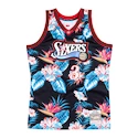 Jersey Mitchell & Ness Floral Swingman Jersey NBA Philadelphia 76ers Allen Iverson 3