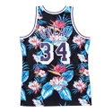 Jersey Mitchell & Ness Floral Swingman NBA Los Angeles Lakers Shaquille O'Neill 34
