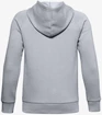 Jungen Hoody  Under Armour  RIVAL COTTON HOODIE grey