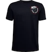 Jungen T-Shirt Under Armour Project Rock Iron Paradise SS schwarz